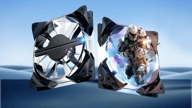 В продажу поступил Holo Fan — первый вентилятор для ПК с голограммой