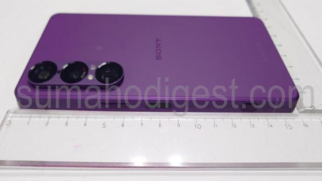 Живые фото Sony Xperia 1 VII: фиолетовый возвращается!