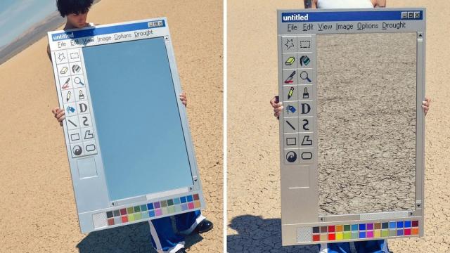 Зеркало в стиле MS Paint произвело фурор в сети
