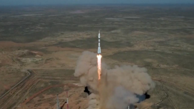Как прошел старт корабля «Союз МС-27» с новым экипажем