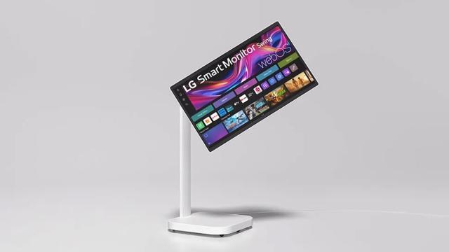 Он ещё и ездит: LG выпустила огромный 4K-монитор на колёсах