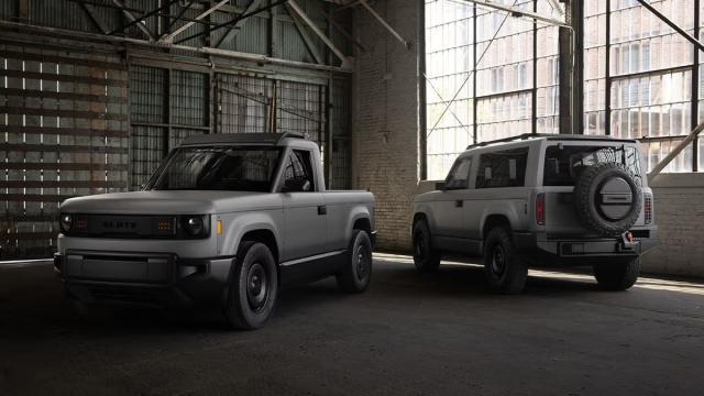 Представлен Slate Truck — электрический пикап для цифрового детокса