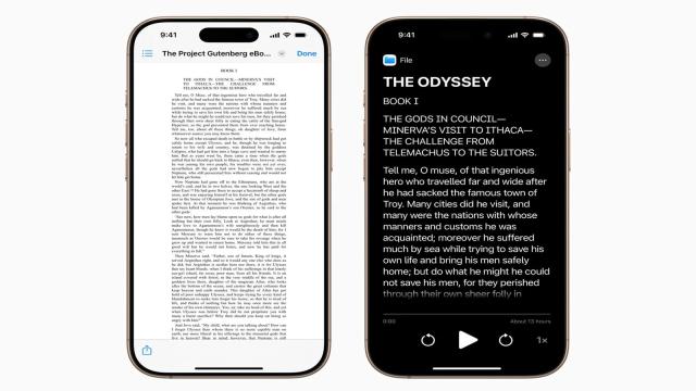 Apple представила новый режим чтения и другие функции для пользователей с ограниченными возможностями