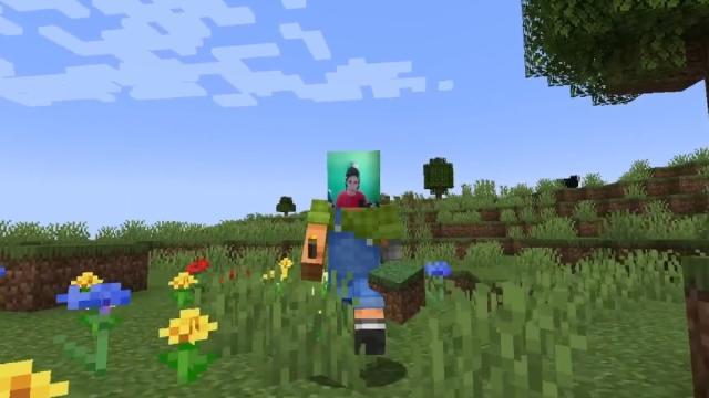 Новый мод для Minecraft переносит лица игроков на персонажа