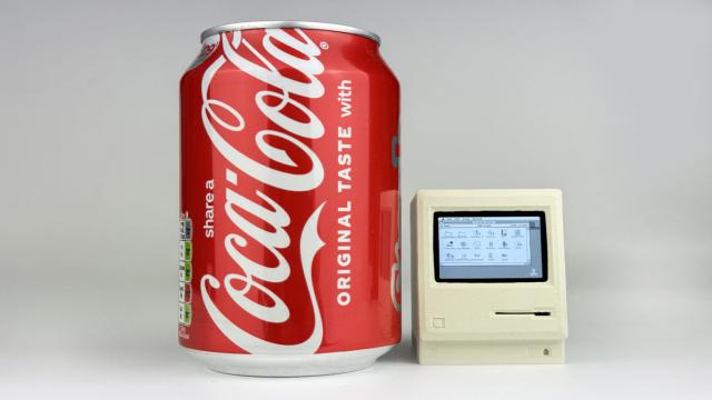 Посмотрите, какой мимимишный! Вышел Pico-mac-nano — рабочая копия Macintosh высотой всего 6 см