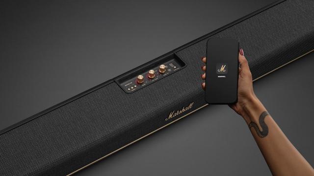 Представлен Marshall Heston 120 — первый саундбар легендарного бренда