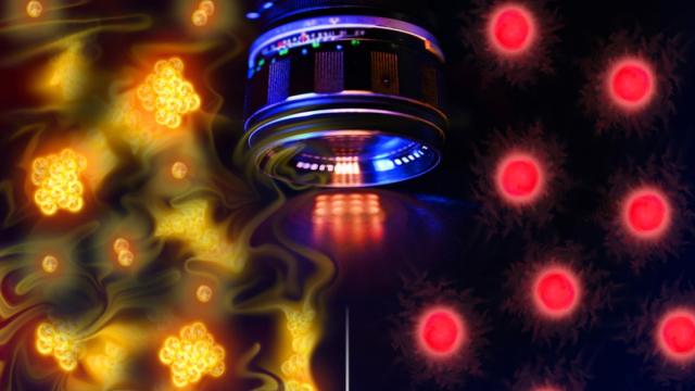 Физики впервые «сфотографировали» свободно движущиеся атомы