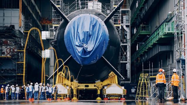 Франция представила новую атомную подводную лодку водоизмещением 5200 тонн