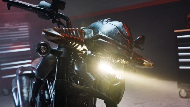 Harley-Davidson представил демонический мотоцикл в стиле DOOM