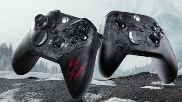 Microsoft выпустила юбилейные контроллеры Xbox в стиле «Ведьмака 3»
