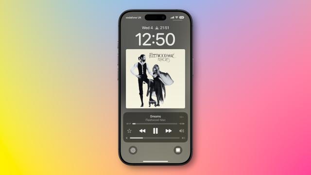 В iOS 26 появятся полноэкранные живые обложки Apple Music на экране блокировки