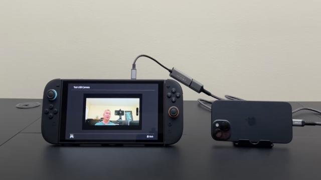 Внезапно: iPhone можно использовать вместо веб-камеры для Nintendo Switch 2