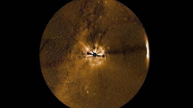 Новая обсерватория показала первые снимки корональных выбросов на Солнце