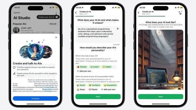 Нужно больше ботов: WhatsApp тестирует функцию создания чат-ботов с помощью ИИ