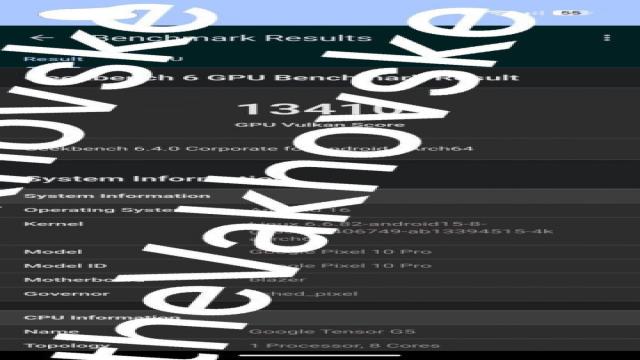 Google Pixel 10 прошёл тест Geekbench GPU: снова хуже конкурентов