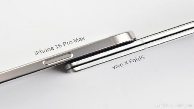 Vivo X Fold 5 сравнили с iPhone 16 Pro Max: инженерное чудо?