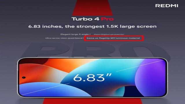 POCO F7 имеет скрытый даунгрейд экрана относительно Redmi Turbo 4 Pro