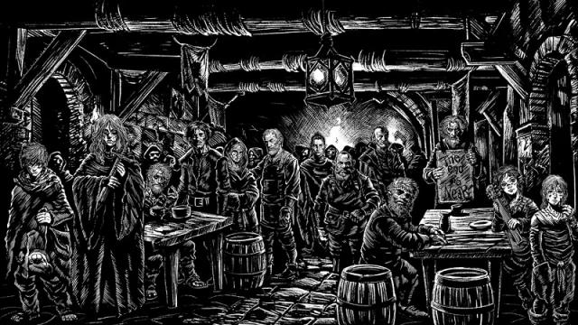 Анонсирована The Secret of Weepstone — нарисованная от руки олдскульная RPG с чёрно-белой графикой и атмосферой тёмного фэнтези