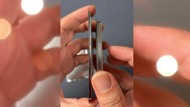 Батарею iPhone 17 Air сравнили с iPhone 17 Pro. Тоньше просто некуда