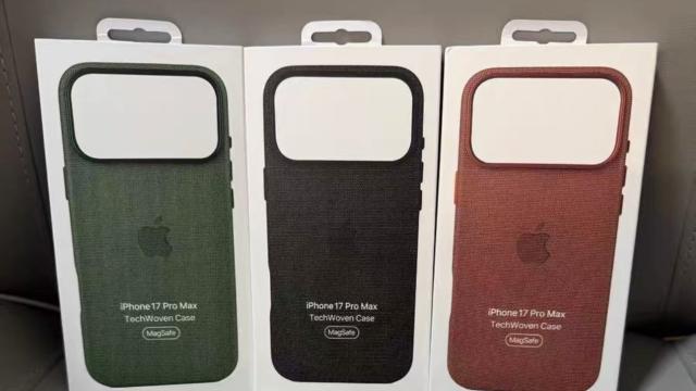 Чо?! Чехол через плечо! Новые чехлы Apple TechWoven заставят вас носить iPhone 17 по-другому
