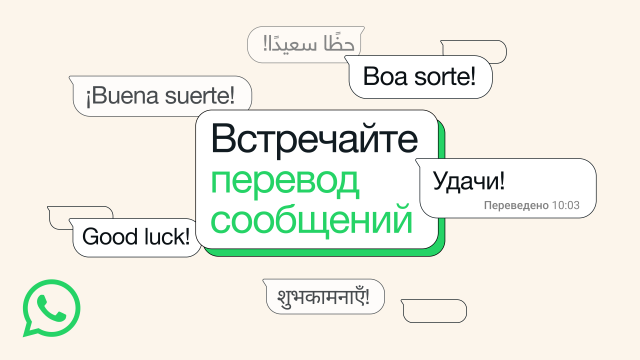 В WhatsApp появился встроенный бесплатный переводчик. Даже премиум-подписка не нужна