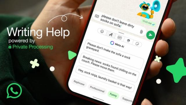 В WhatsApp появился ИИ-помощник по написанию сообщений