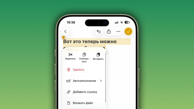 В iOS 26.1 появилась новая функция для работы с текстом