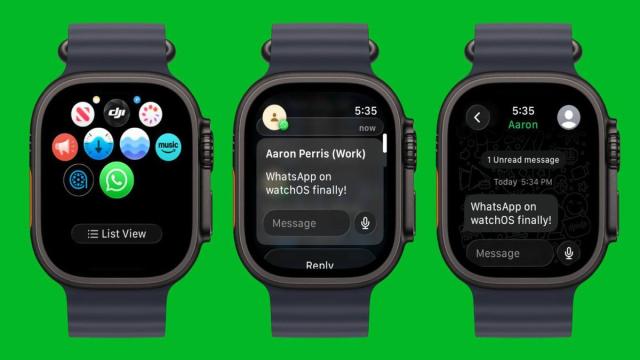 Приложение WhatsApp появится на часах Apple Watch