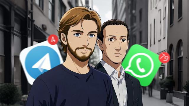 Попасть в Telegram теперь можно через WhatsApp