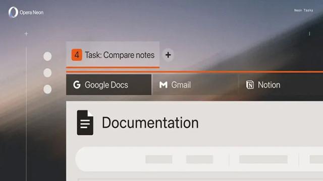 Opera добавила в ИИ-браузер Neon минутные глубокие исследования и интеграцию с «Google Документами»