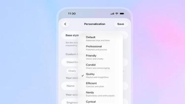 ChatGPT научился менять свой характер по желанию пользователя