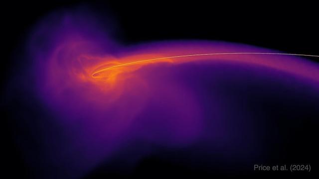 Далекая вспышка оказалась свидетельством необычной космической катастрофы