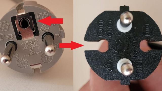 Не угадал — не включится: для чего электрической вилке нужны эти отверстия и вырезы