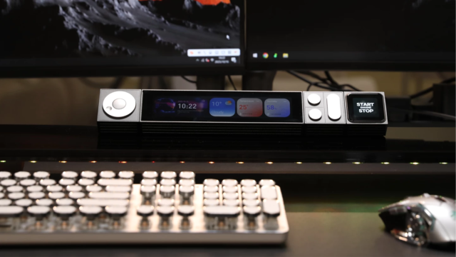 Представлен UltraBar X: модульный магнитный центр управления для компьютера