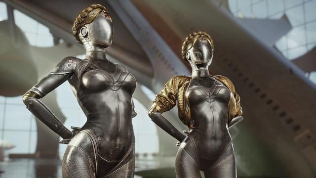 Производитель российского аналога Lego выпустил модель Близняшки из Atomic Heart — робот-балерина может принимать «эффектные позы»