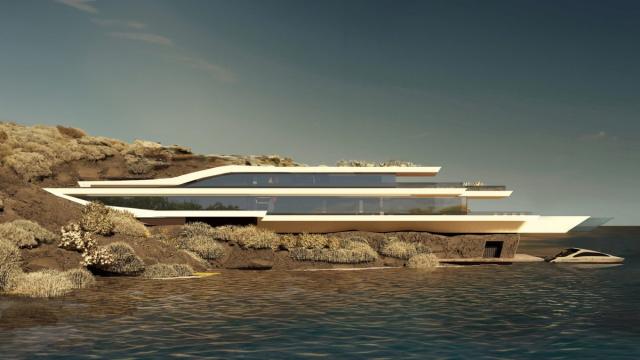 Яхта или дом? Архитектурный шедевр обманет ваши глаза