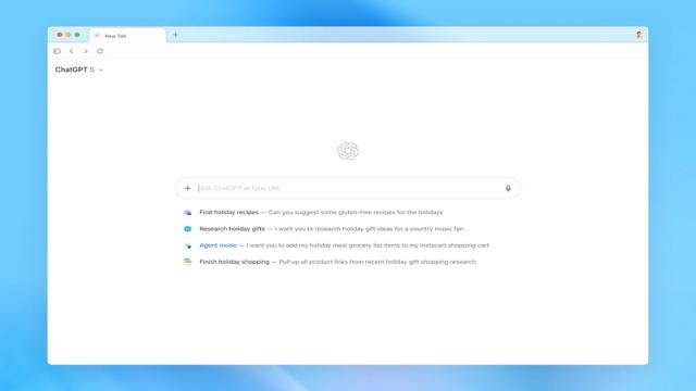 В ИИ-браузере ChatGPT Atlas появились «Действия» и функция извлечения временных меток из видео