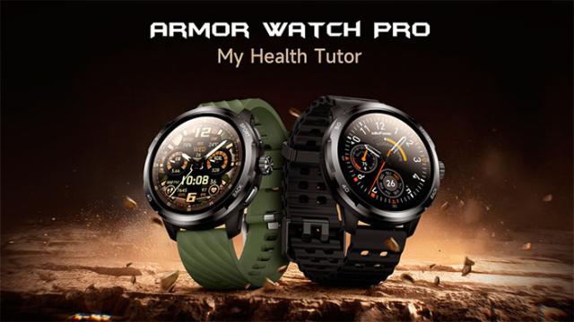 Компания Ulefone представила смарт-часы Armor Watch Pro с защитой MIL-STD-810H, IP68 и IP69K