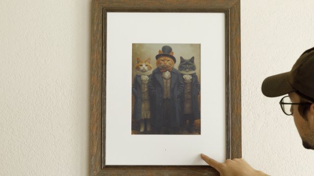 На CES 2026 показали умную рамку, которая генерирует картины