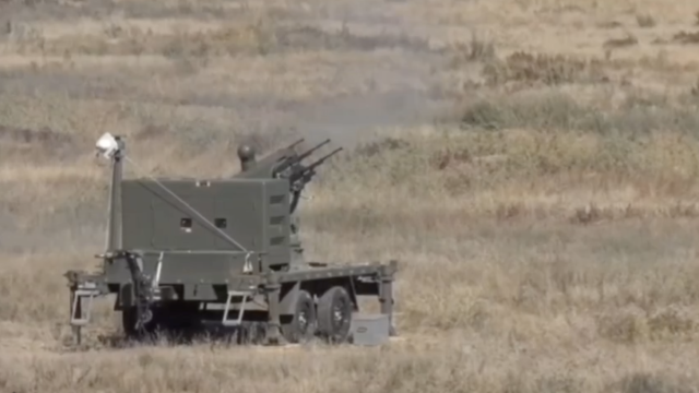 Новые «Зубры» поставили в войска для защиты от беспилотников