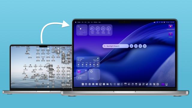Как быстро убрать бардак с рабочего стола Mac? Есть два проверенных способа