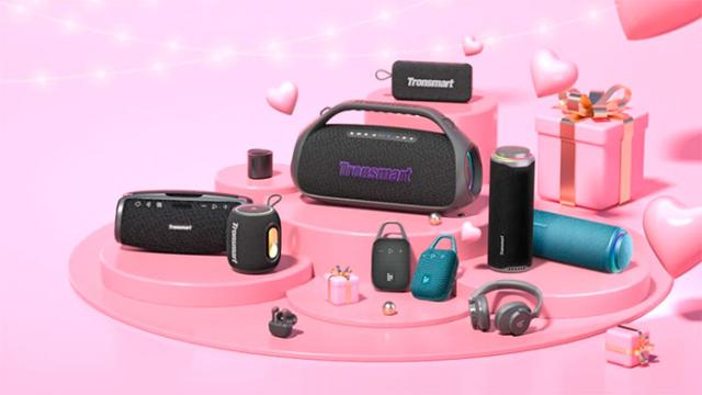 Компания Tronsmart предлагает ко Дню всех влюблённых четыре модели колонок разных категорий