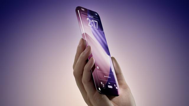 Любители водопадов, это — для вас: юбилейный iPhone XX получит изогнутый во все концы экран