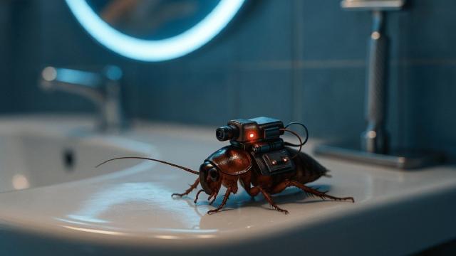 Ученые из Сингапура создали таракана-киборга