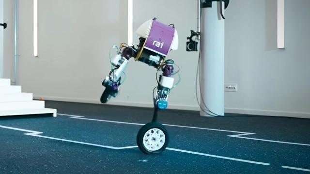 Ученые создали подвижного двуногого робота Roadrunner (видео)