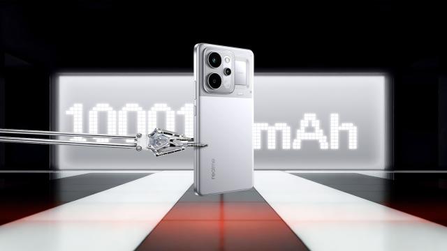 В России появился монстр автономности — realme P4 Power с батареей на 10 001 мАч