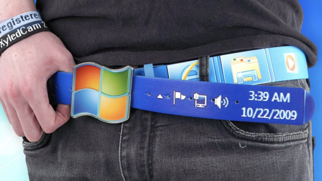В сети показали ремни в стиле панели задач Windows XP и Windows 7
