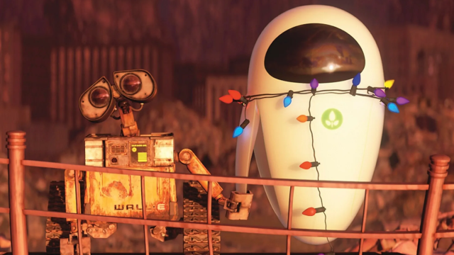 Валли и Ева встречают гостей отеля одного из «Диснейлендов» (видео)