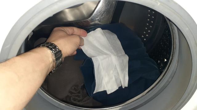 Влажные салфетки в барабане — простой и дешевый способ победить шерсть