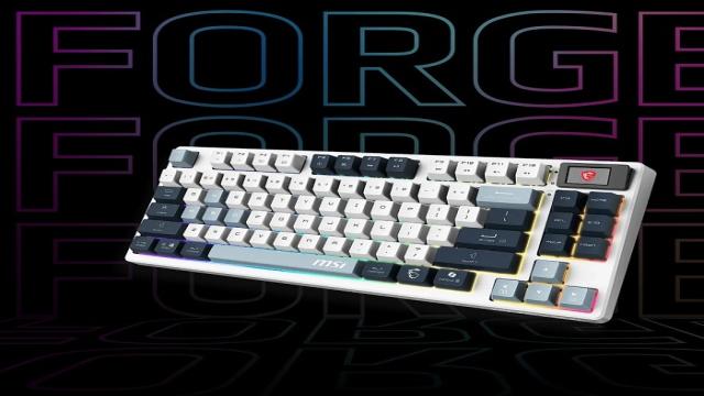 Обзор игровой клавиатуры MSI Forge GK600 TKL Wireless в двух цветах Sky и Violet